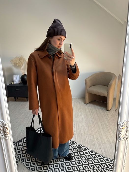 Пальто Hugo Boss вовна шерсть