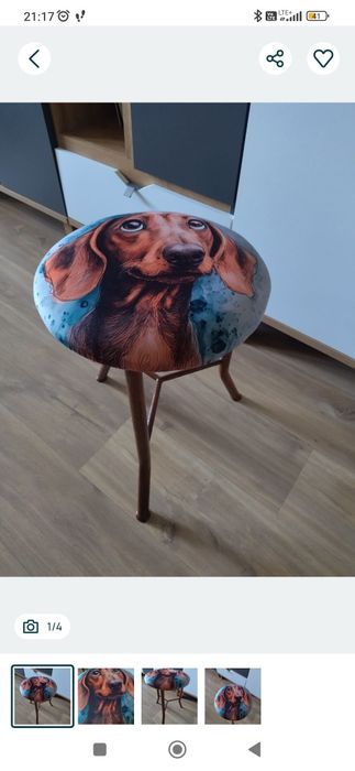 Taboret stołek  jamnik