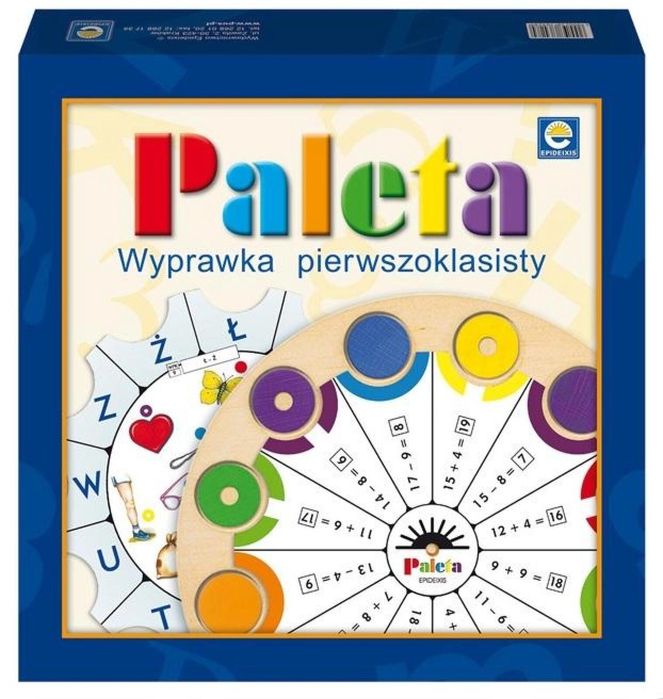 Paleta. Wyprawka pierwszoklasisty EPIDEIXIS Rok wydania: 2009, oprawa