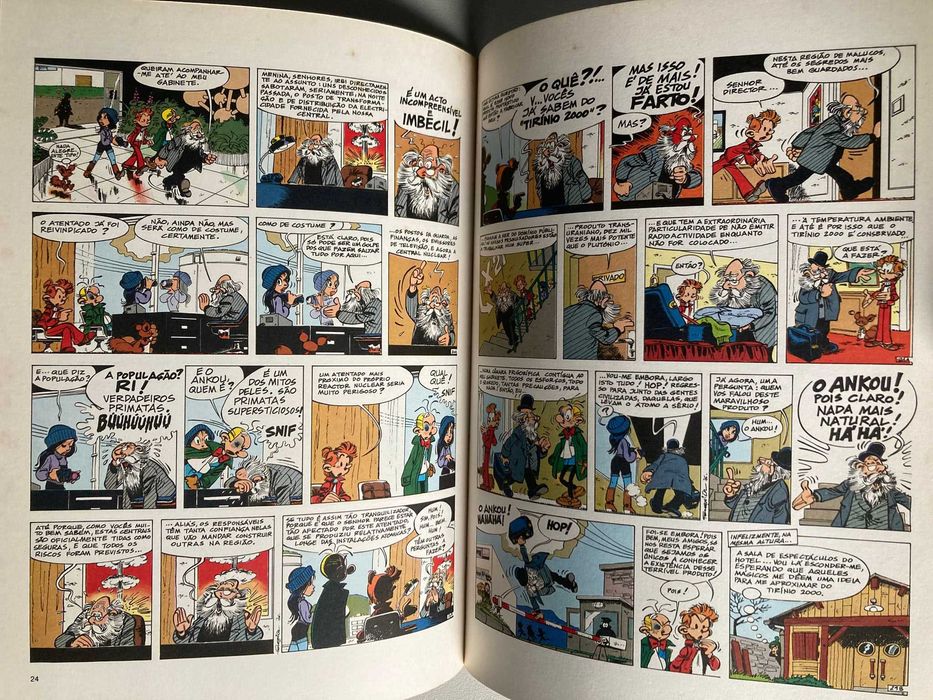 [BD] As Aventuras de Spirou e Fantásio: O Mensageiro da Morte