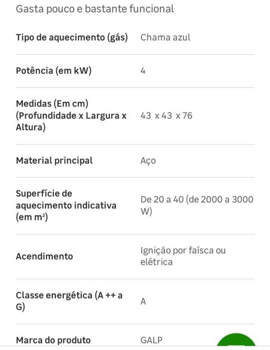 Aquecedor a Gás