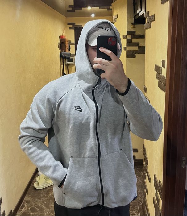 Кофта чоловіча оригінальна Nike Tech Fleece Zip розмір XL