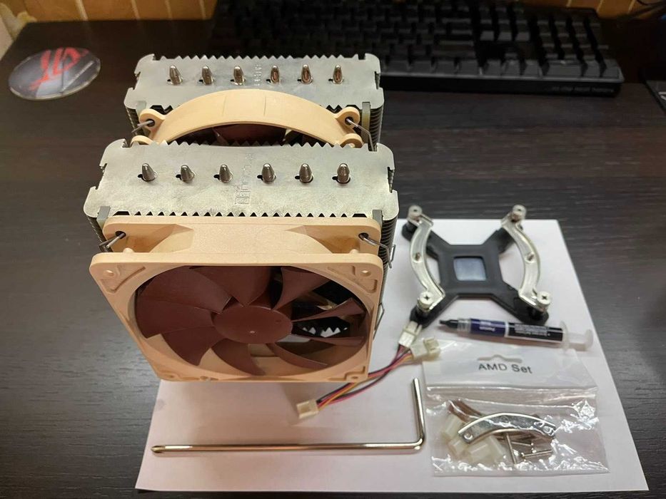 Охлад Noctua NH-D14 (комплект интел амд)
