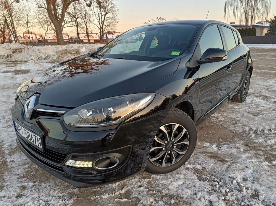 Renault Megane LIMITED 100% Oryginalny przebieg 88tys.km Auto Bezwypadkowe