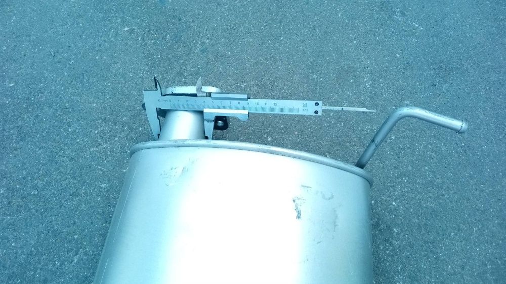 Глушитель Мицубиши Мицубиси Грандис 2,0 дизель Mitsubishi Grandis 2.0D