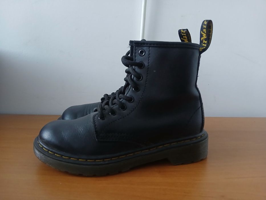Шкіряні чоботи фірми Dr.Martins оригінальні детячі