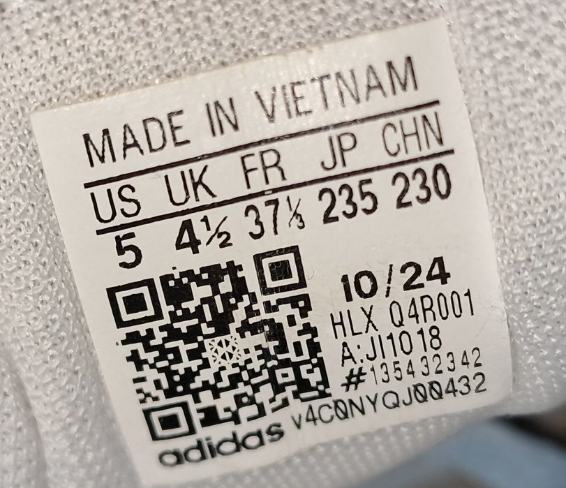 Кроссовки на платформе Adidas (37 размер)