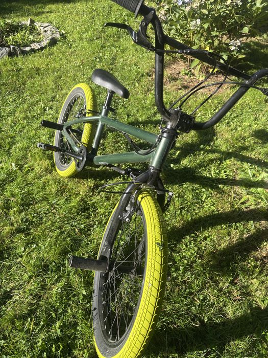 Rower BMX zielony