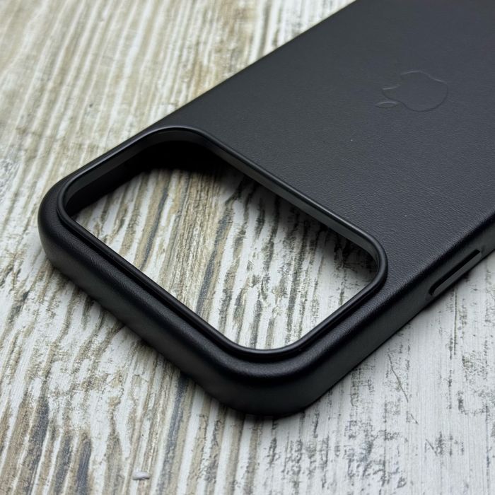 Чехол кожа Leather Case MagSafe на iPhone 17 Pro Max/ 17 Pro Чохол