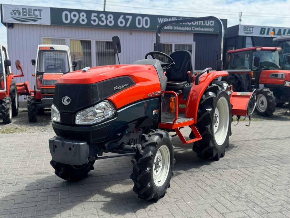 японський мінітрактор, трактор KUBOTA KL 265 + фреза 160см!!!  РІК ВИПУСКУ 2008!!!