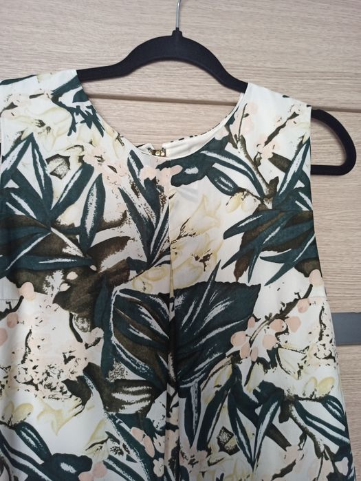 Letnia damska sukienka, sukienka na ramiona, zwiewna sukienka letnia