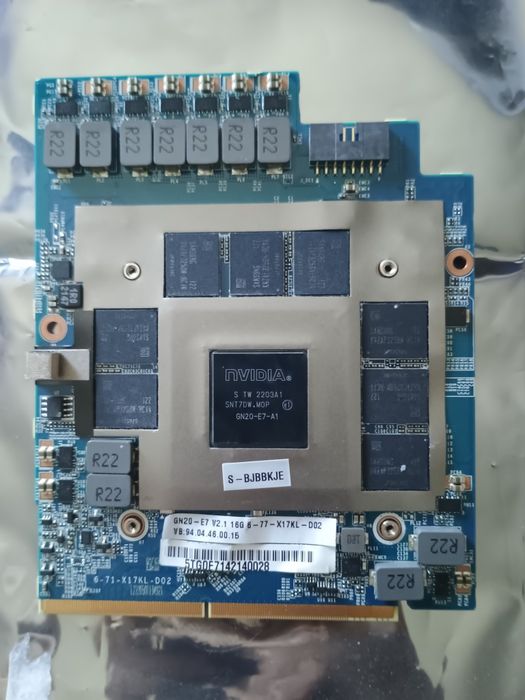 RTX 3080M mxm Clevo Sager Schenker Origin XMG Evoc MSI