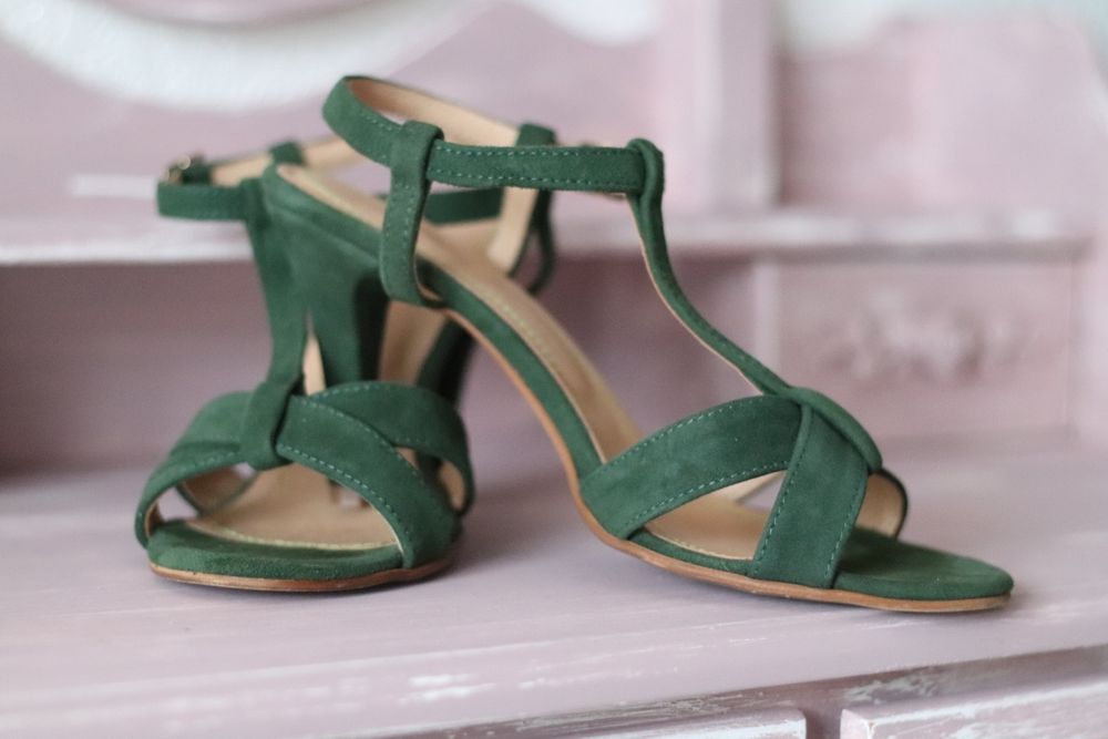 Buty obuwie  40 Miummash sandałki retro na obcasie 8cm