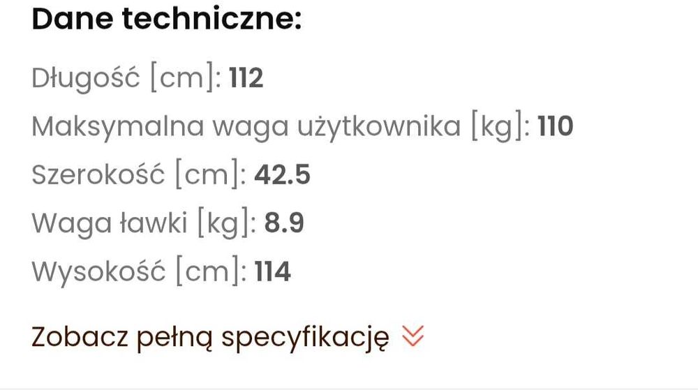 Ławeczka ciężarki