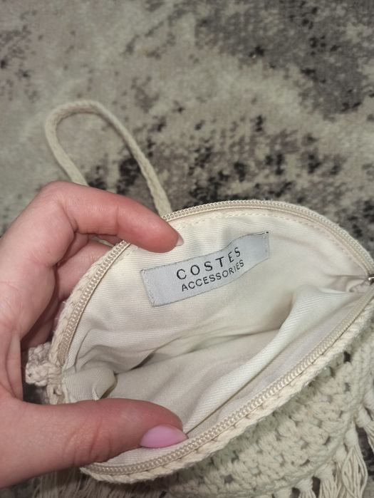 Плетена сумка з бахромою