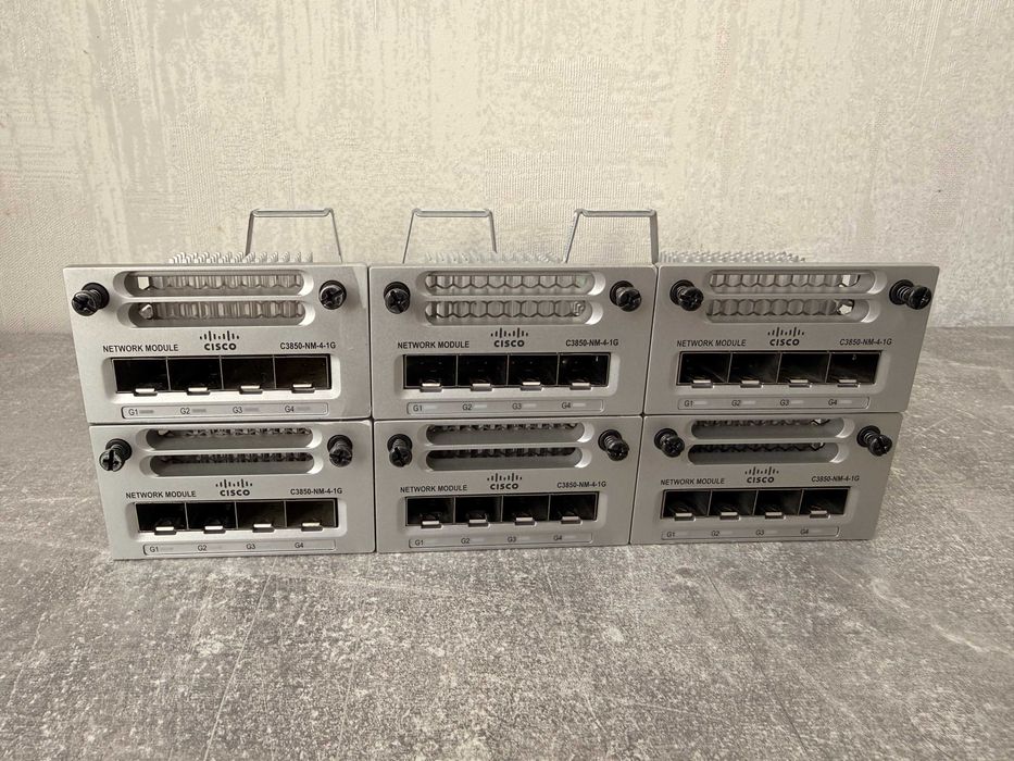 Мережеві модулі Cisco C3850-NM-4-1G гот/безгот розрахунок
