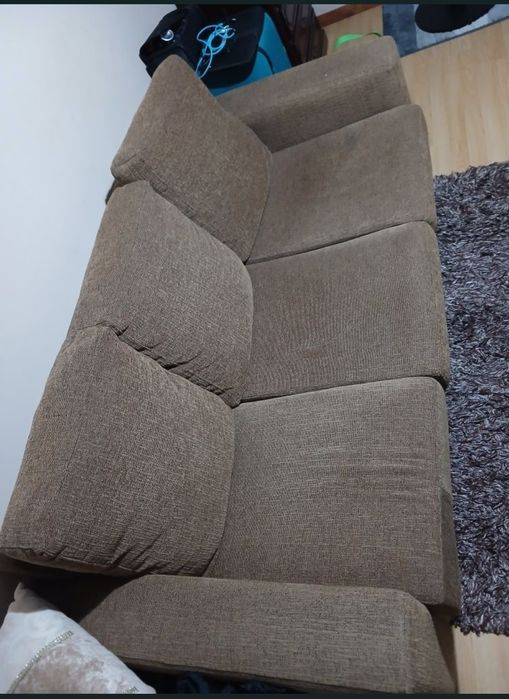 Sofa Castanho , 3 lugares
