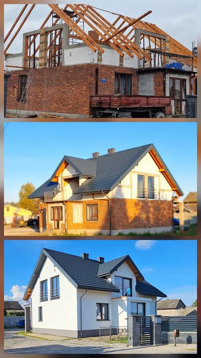 Budowy Rozbudowy domow / dobudowy / nadbudowy / Dachy / Elewacje