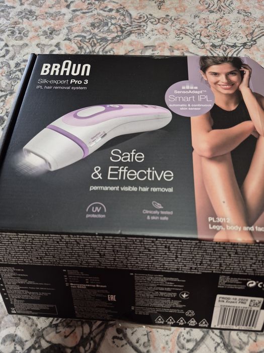 Braun Silk-expert Pro 3 IPL – depilação a luz pulsada
