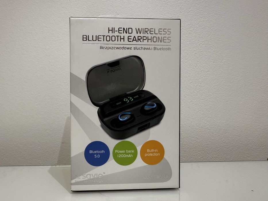 Nowe słuchawki bezprzewodowe bluetooth