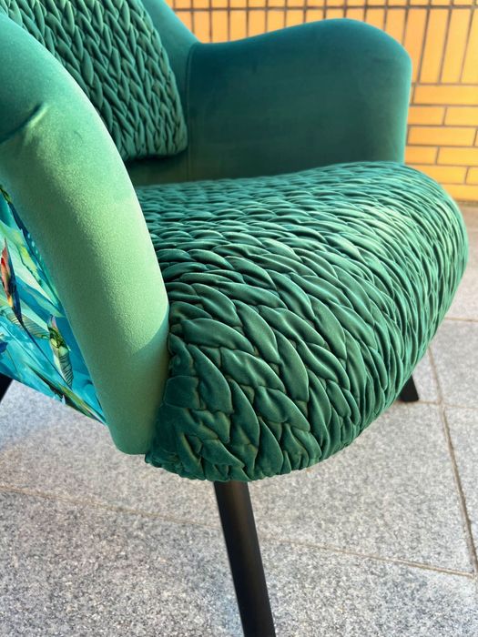 Fotel kubełkowy koktajlowy modern