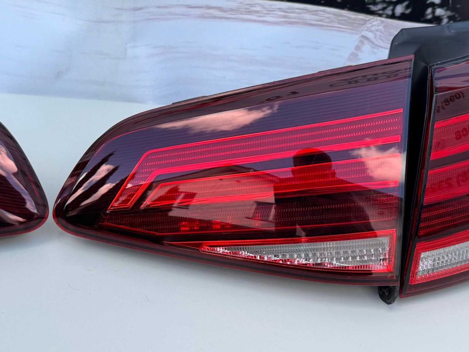 Стопи хеч бек LED-ліхтарі Volkswagen Golf VII рест  до рест  Mk7 7.5 Європа