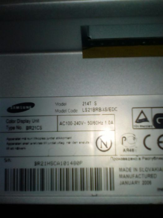 Samsung 214T s--разборка