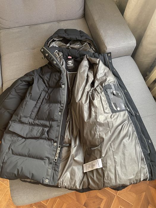 куртка мужская пуховик  оригинал timberland