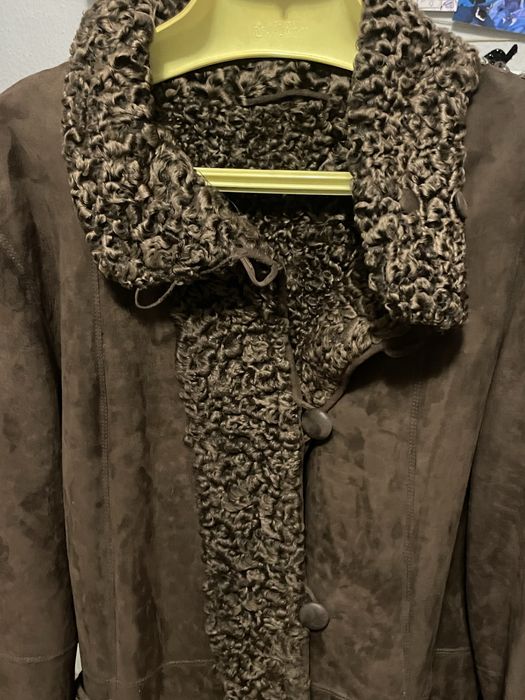 Натуральна дубленка двостороння