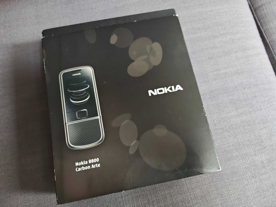 Nokia 8800 Carbon Arte – komplet, pełna sprawność, stan swietny