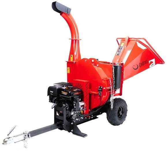 Rębak CEDRUS RB05 PRO Rozdrabniacz Spalinowy z Podajnikiem Hydraulicznym Rolka Wciągająca