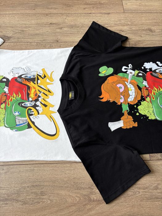 Corteiz White / Black Tee (Koszulka)