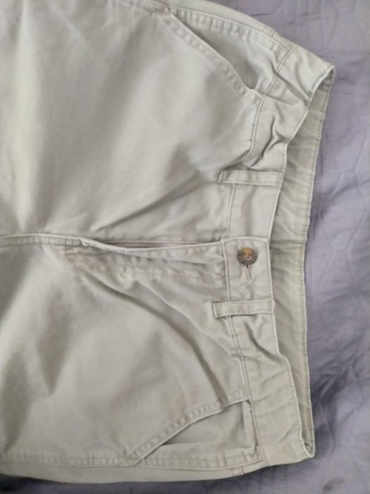 Spodnie w kolorze khaki r. 158