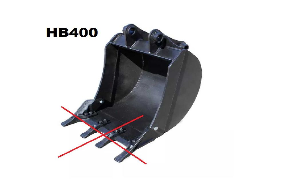 Łyżka 50 CM do  CATERPILLAR 428D, 428E, 428F, 432E 438, 442, 444