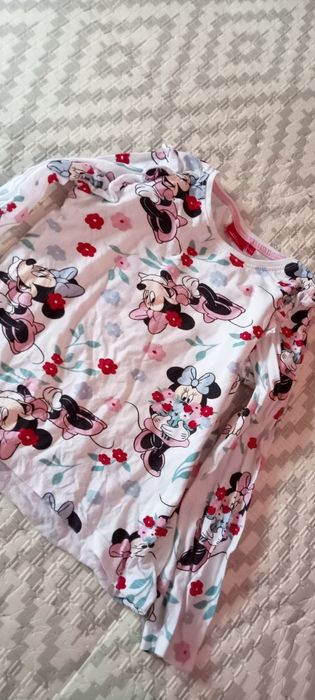 Bluzka dla dziewczynki myszką Minnie  134