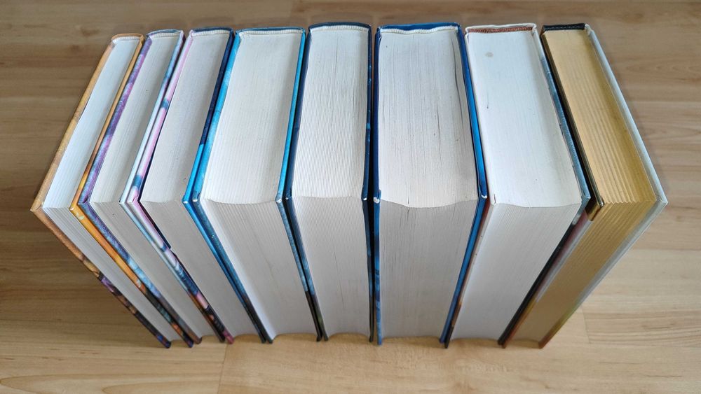 Seria książek Harry Potter - twarda oprawa, używane