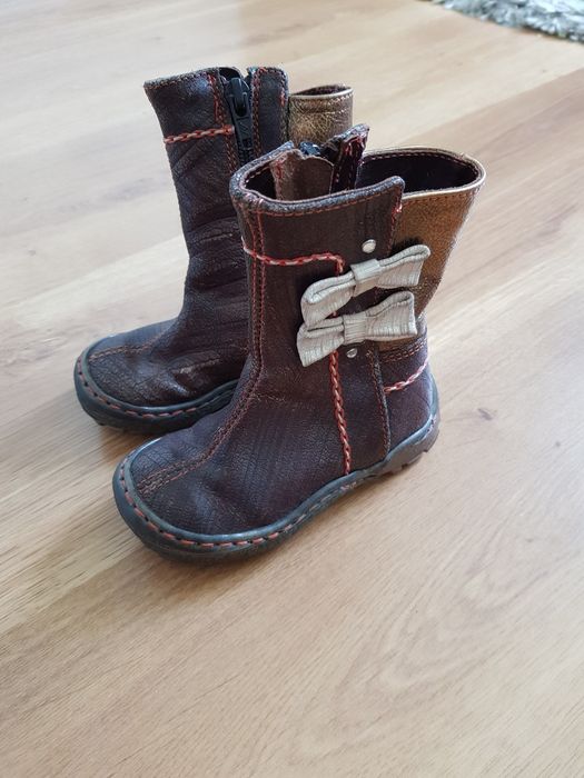 Kozaczki 21, buciki, skóra naturalna, zimowe buty