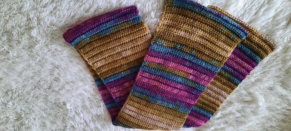 Szalik handmade, jesień, zima