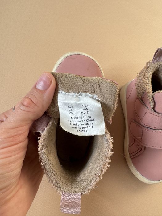 Чобітки H&M сапожки 18-19