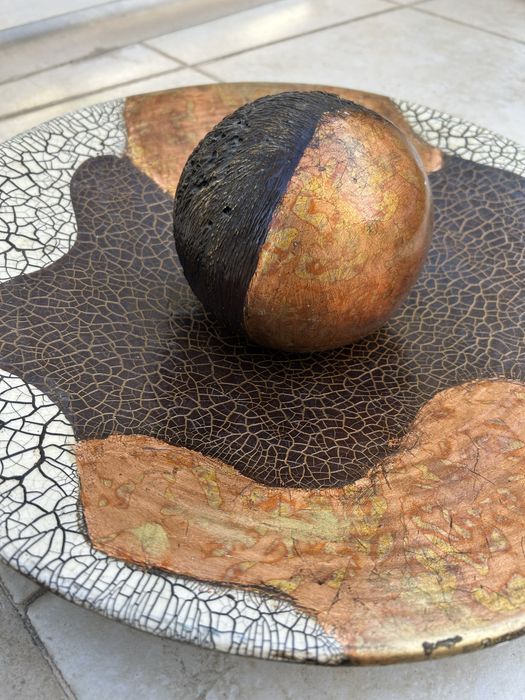 Prato decorativo para centro de mesa