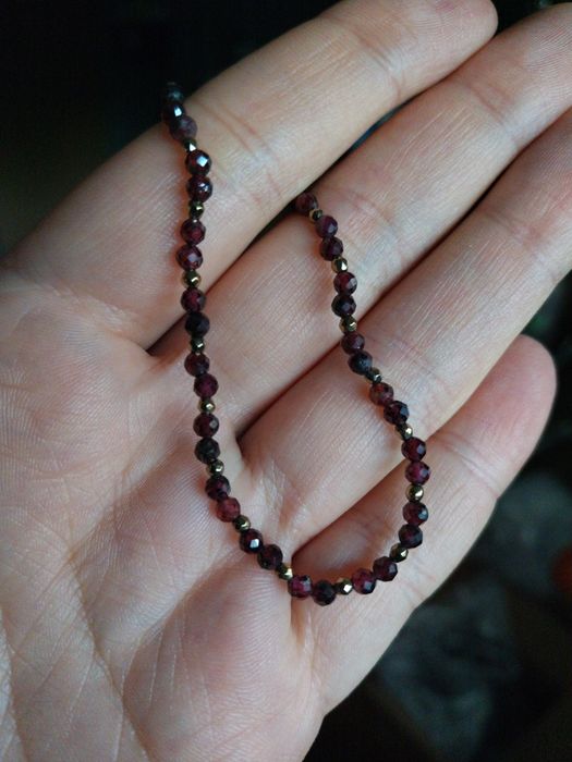 Bransoletka kamień naturalny granat