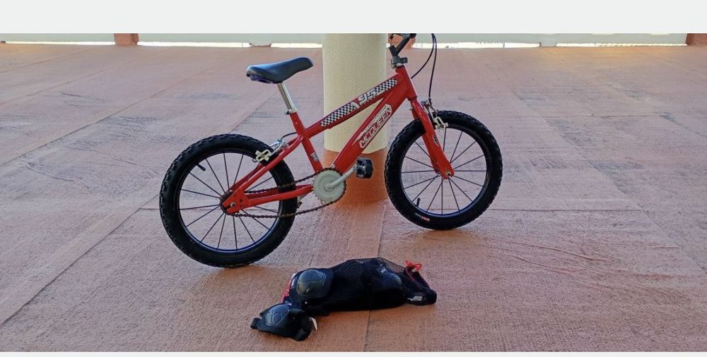 Bicicleta roda 16 criança