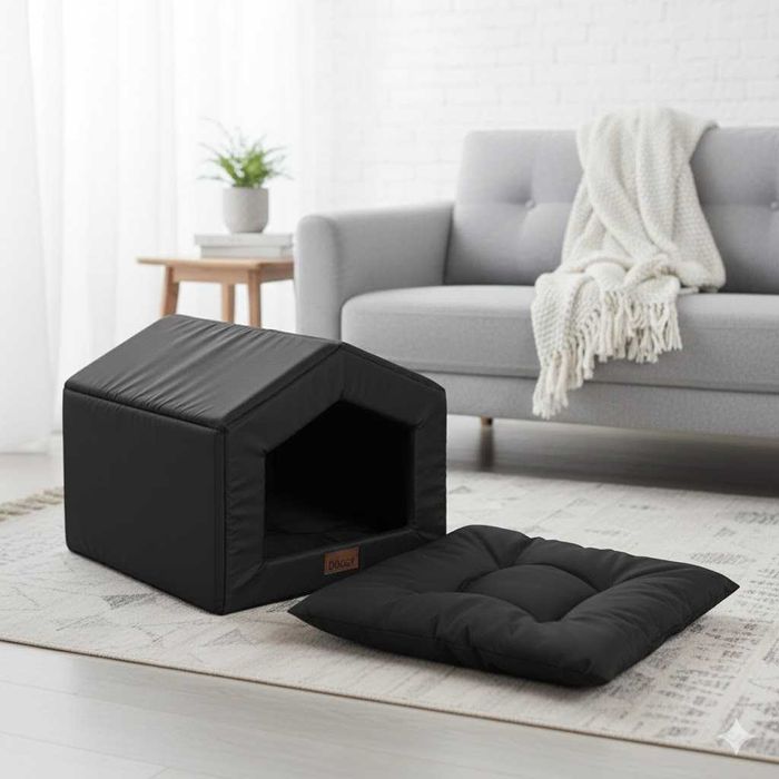 NOWA Buda Dla Psa Kota Do Domu Legowisko Domek Posłanie Materiał HIT