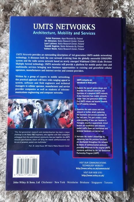 UMTS Networks Book64751580798210121