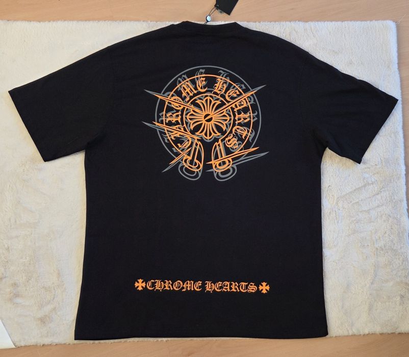 Tshirt czarny Chrome Hearts XL