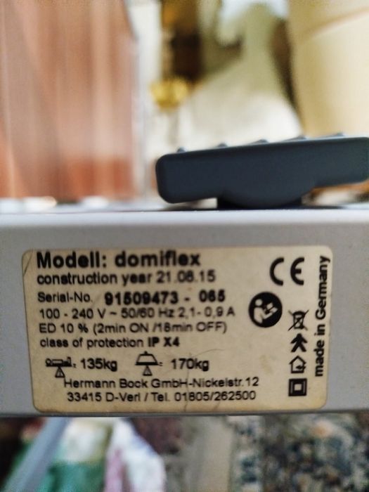 Łóżko medyczne na pilota domiflex