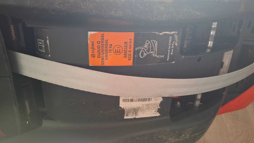 Baza isofix cybex i fotelik cybex cloud q