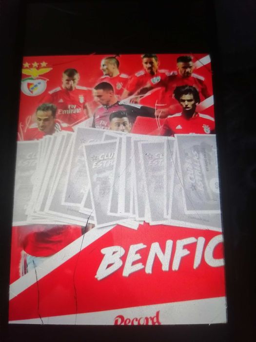 Caderneta do jornal record Benfica