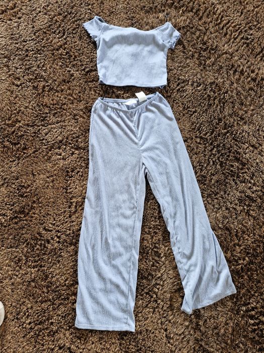 Komplet zestaw kombinezon HM elegancki na Komunię r 152