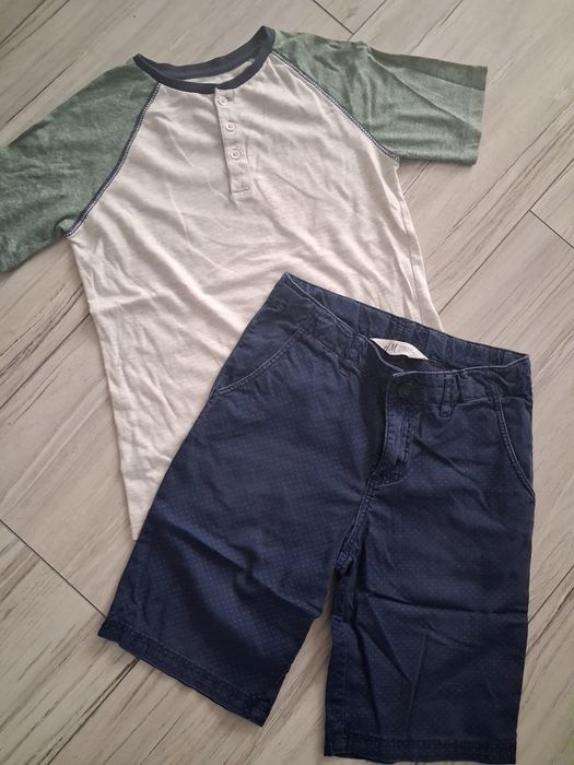 Spodenki i podkoszulka r.134